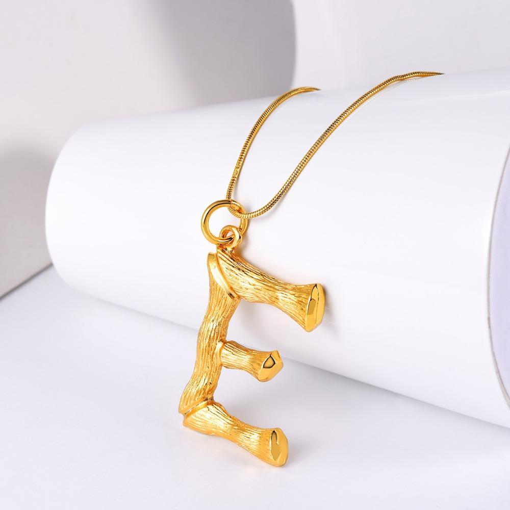 Collier "Boho Bamboo" ~ Or