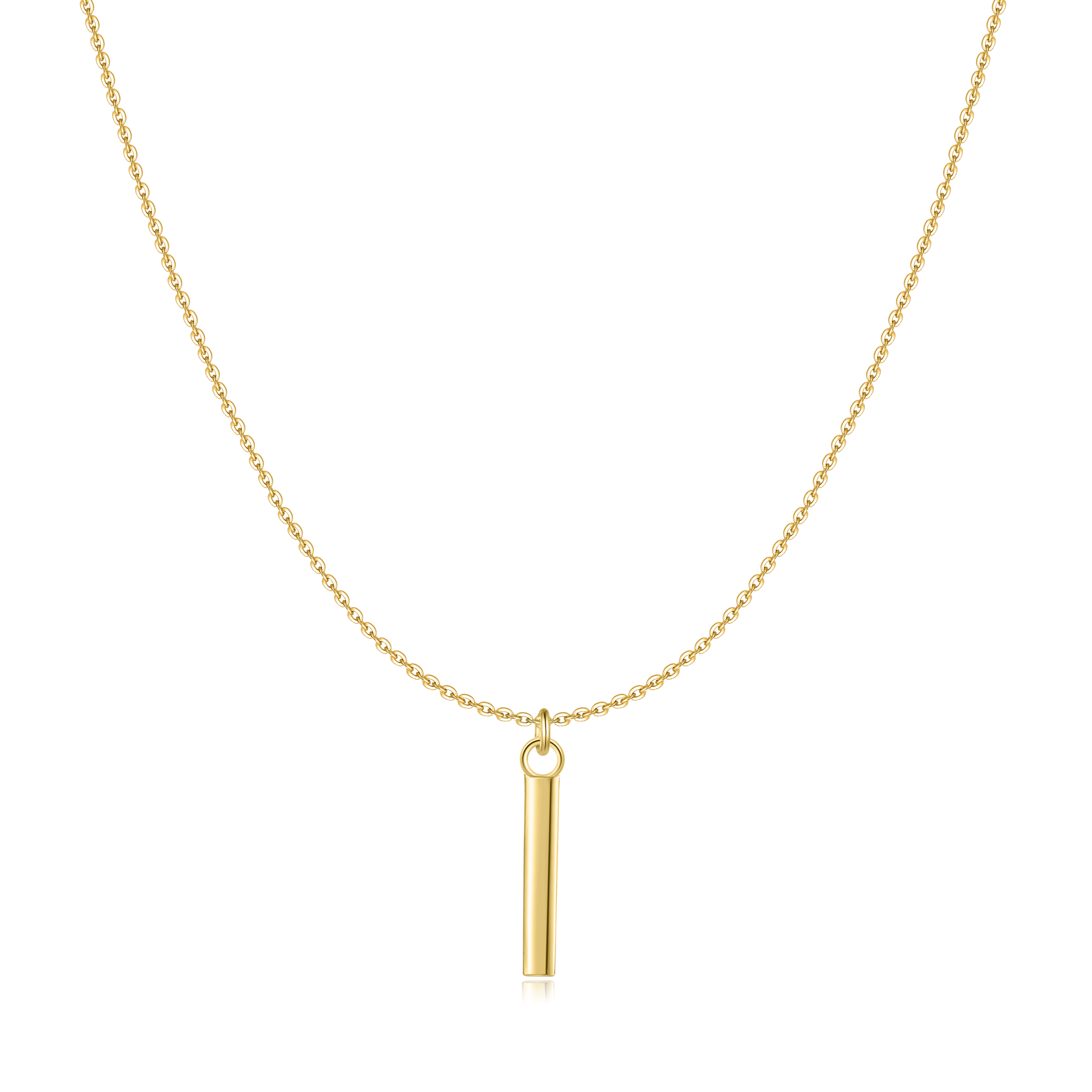 Collier "Lettre" ~ Argent Sterling