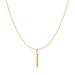 Charger l&#39;image dans la galerie, Collier &quot;Lettre&quot; ~ Argent Sterling
