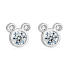 Boucles "Mickey" ~ Argent Sterling