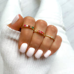 Charger l&#39;image dans la galerie, Bague &quot;Incendie&quot; ~ Argent Sterling
