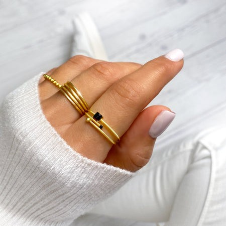 Bague "Horus" ~ Argent Sterling