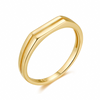 Bague "Double Ligne" ~ Argent Sterling