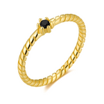 Charger l&#39;image dans la galerie, Bague &quot;Serpentin&quot; ~ Argent Sterling
