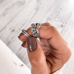Charger l&#39;image dans la galerie, Bague &quot;Wings&quot; ~ Argent Sterling
