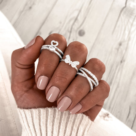 Bague "Twisted Queen" ~ Argent Sterling