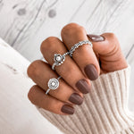 Charger l&#39;image dans la galerie, Bague &quot;Brilliant&quot; ~ Argent Sterling
