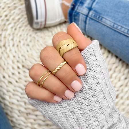 Bague "Égal" ~ Argent Sterling