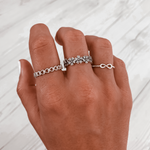 Charger l&#39;image dans la galerie, Bague &quot;Marguerites&quot; ~ Argent Sterling
