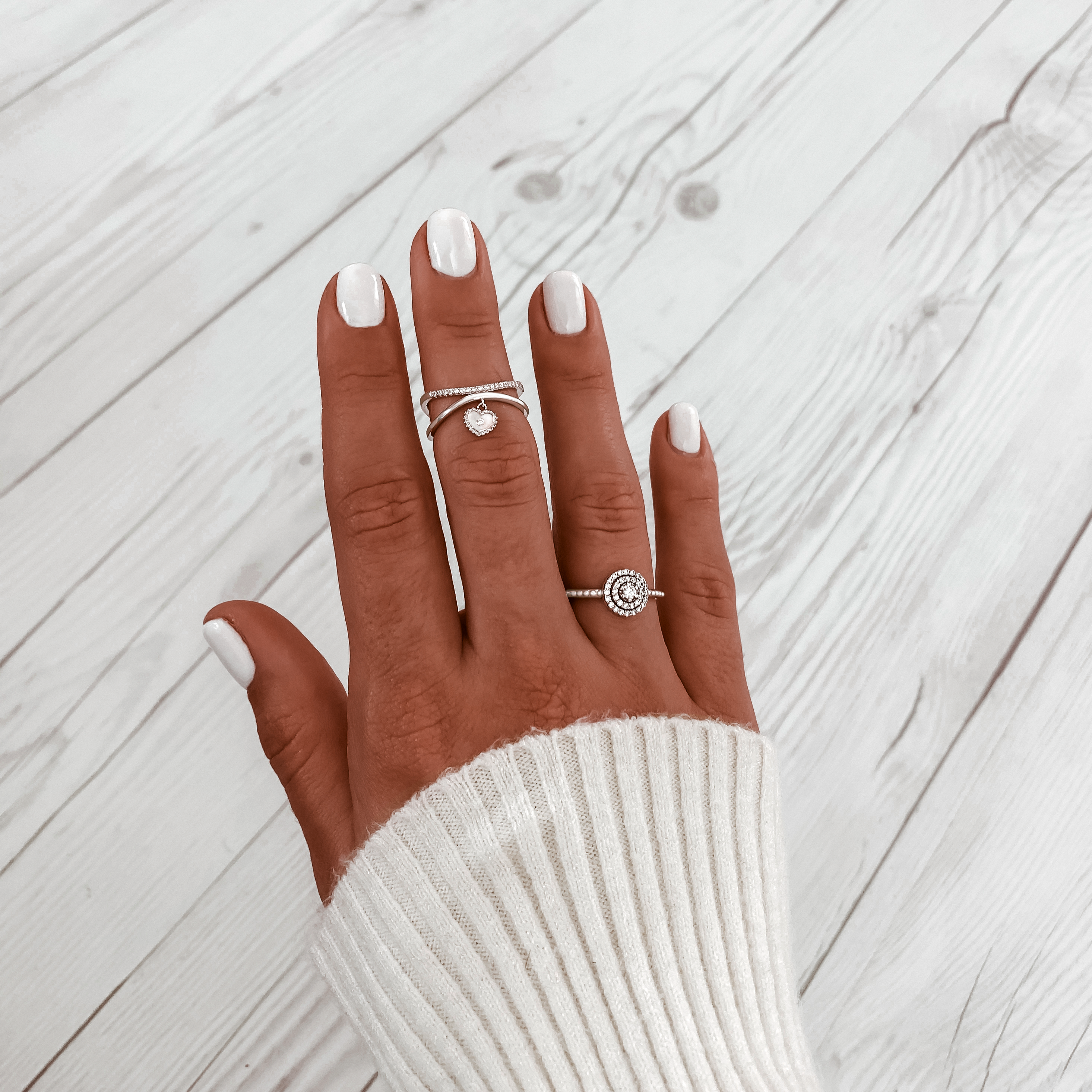 Bague "Brilliant" ~ Argent Sterling