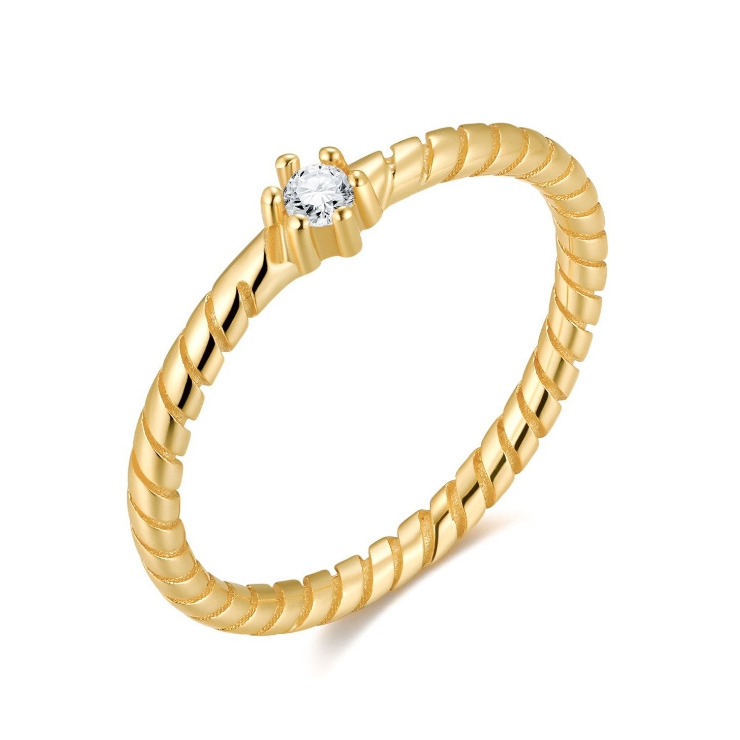 Bague "Serpentin" ~ Argent Sterling