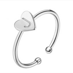 Charger l&#39;image dans la galerie, Bague &quot;Initiale&quot; ~ Or / Rose / Argent
