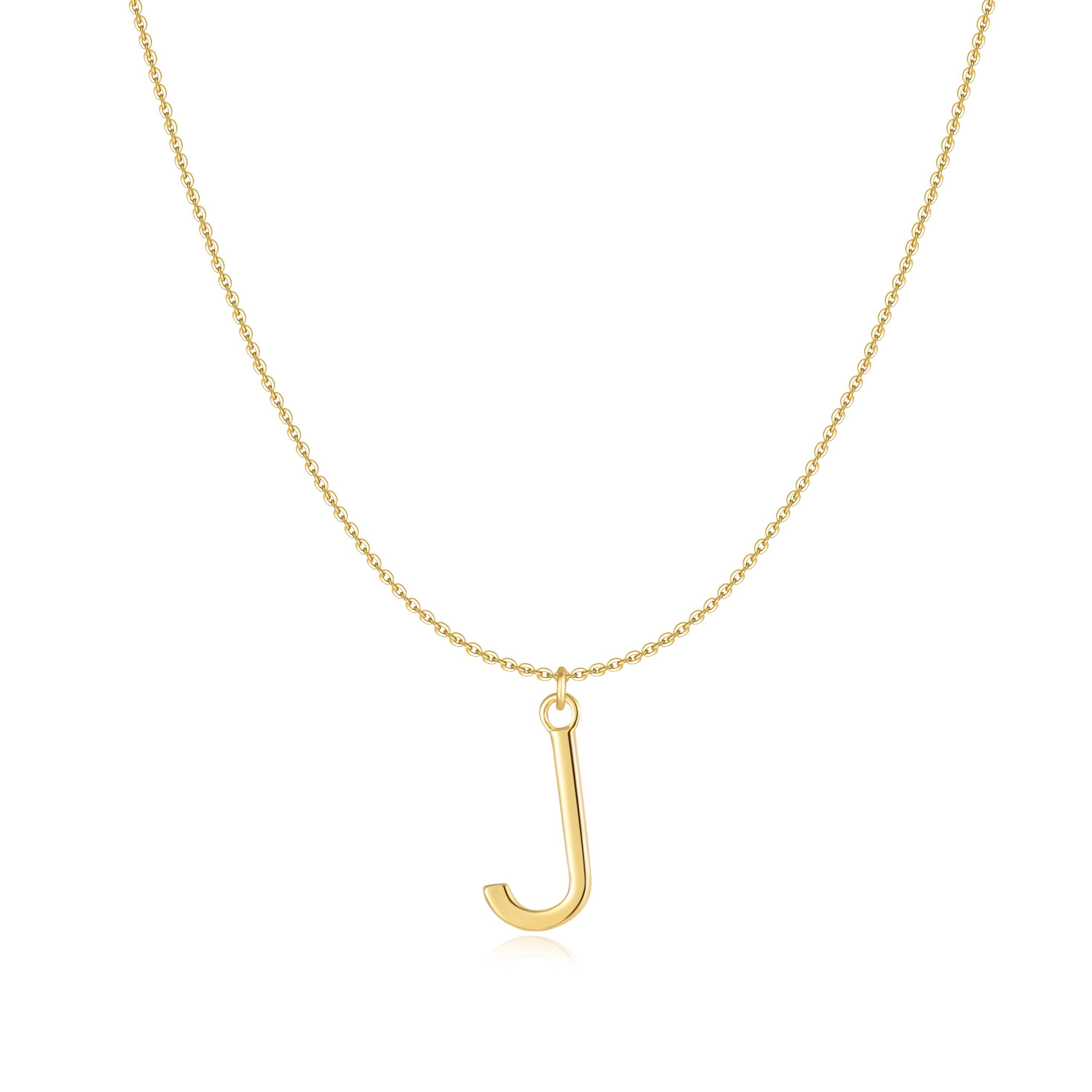 Collier "Lettre" ~ Argent Sterling