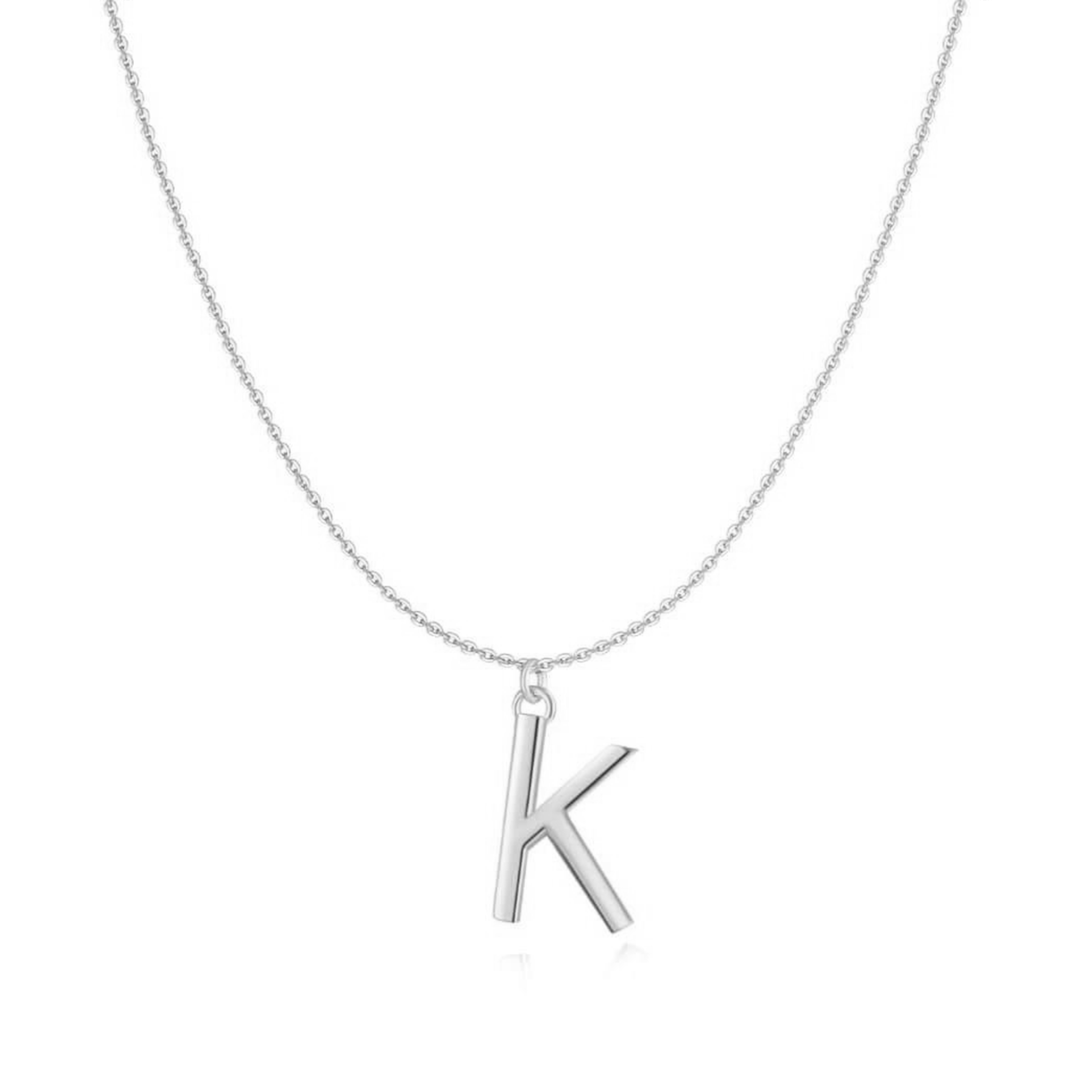Collier "Lettre" ~ Argent Sterling
