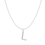 Charger l&#39;image dans la galerie, Collier &quot;Lettre&quot; ~ Argent Sterling
