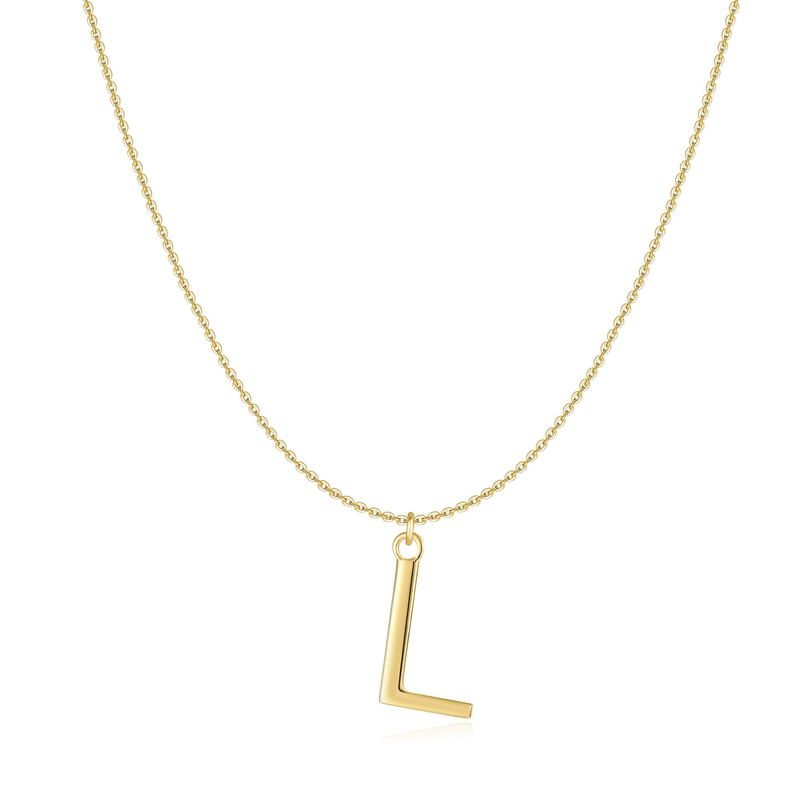Collier "Lettre" ~ Argent Sterling