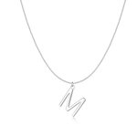 Charger l&#39;image dans la galerie, Collier &quot;Lettre&quot; ~ Argent Sterling
