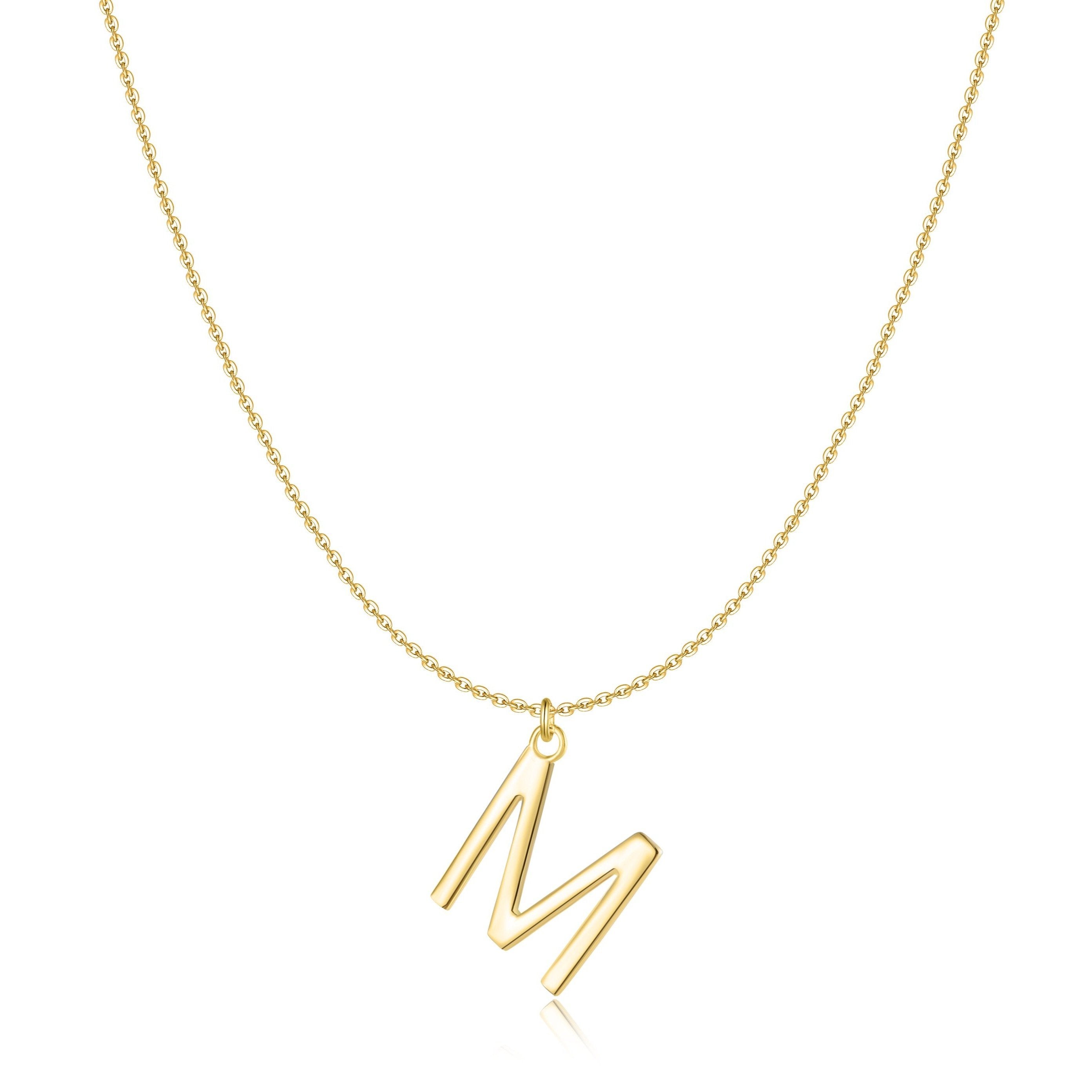 Collier "Lettre" ~ Argent Sterling