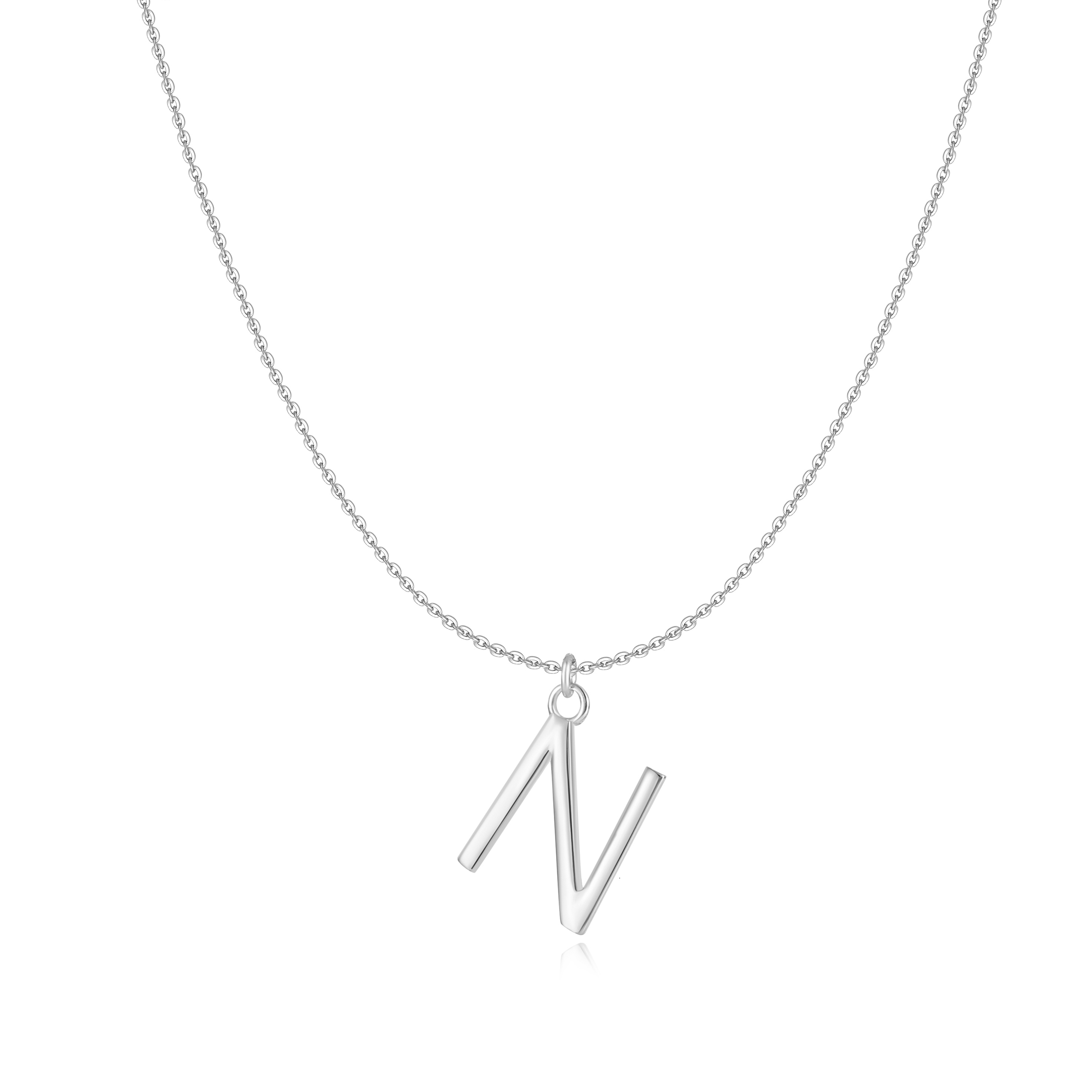 Collier "Lettre" ~ Argent Sterling