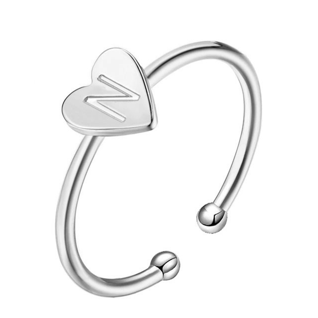 Bague "Initiale" ~ Or / Rose / Argent