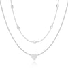 Collier "Style Amour" ~ Or / Rose/ Argent