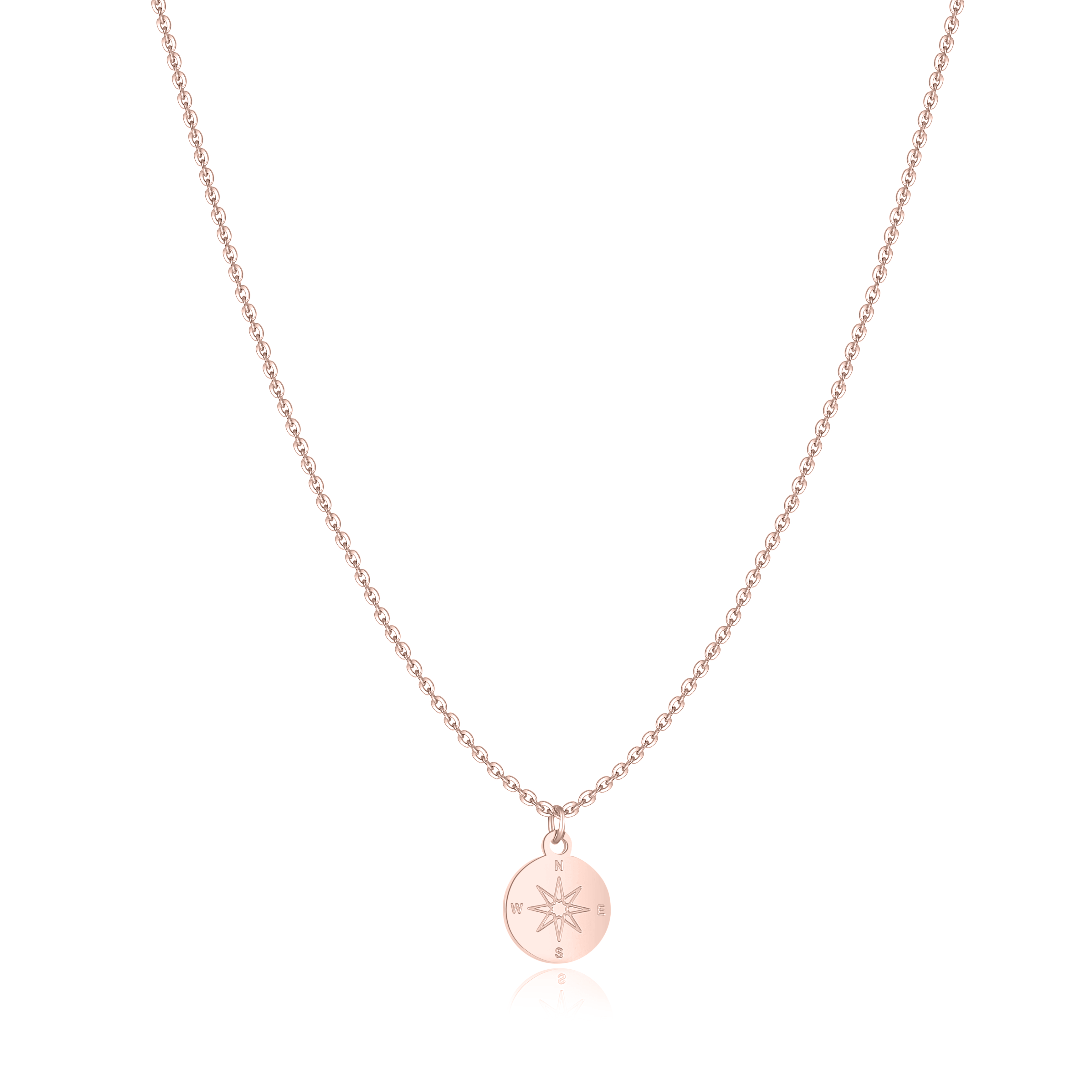 Collier "Pôles" ~ Argent/Or/Rose