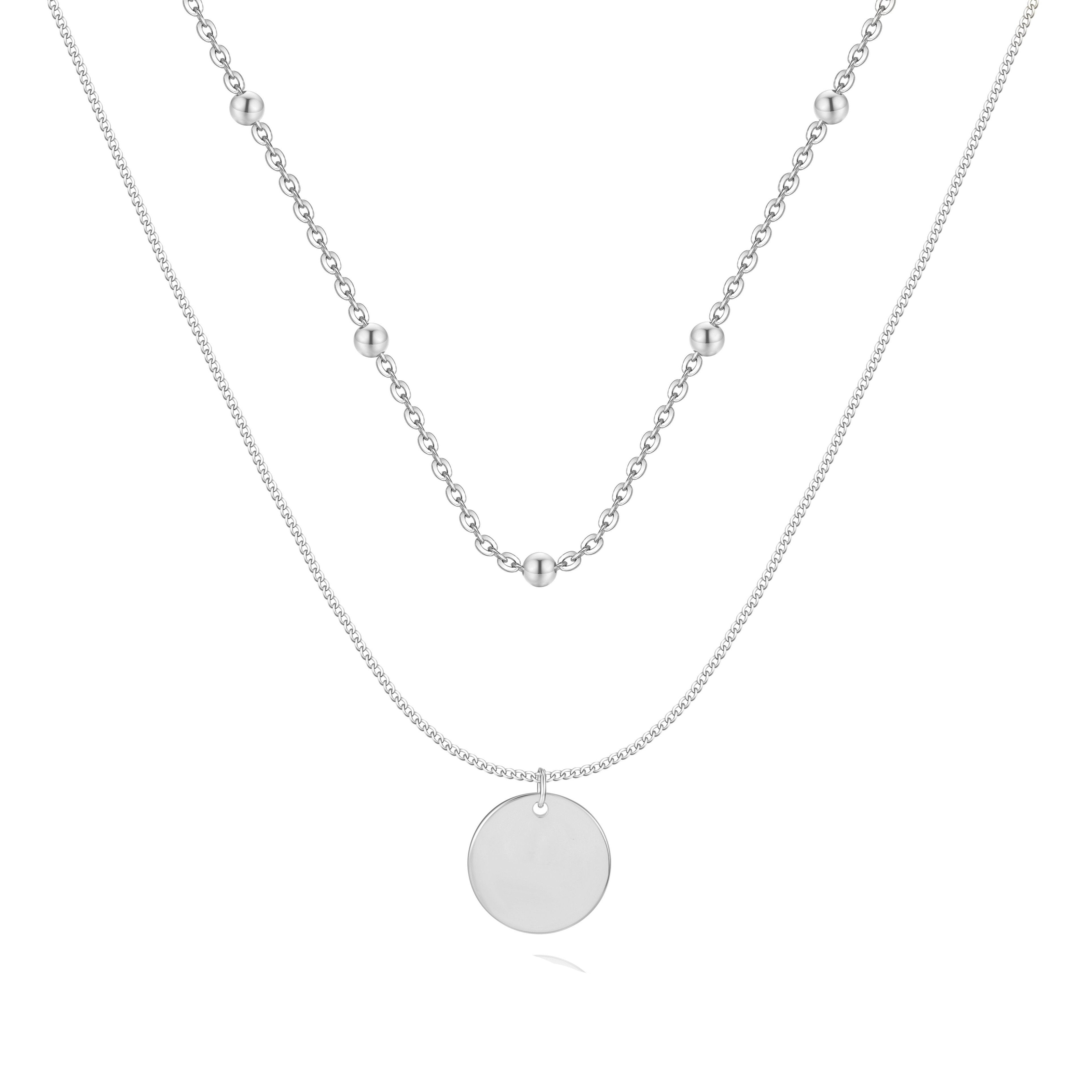 Collier "Petite Marie" ~ Or/Rose/Argent