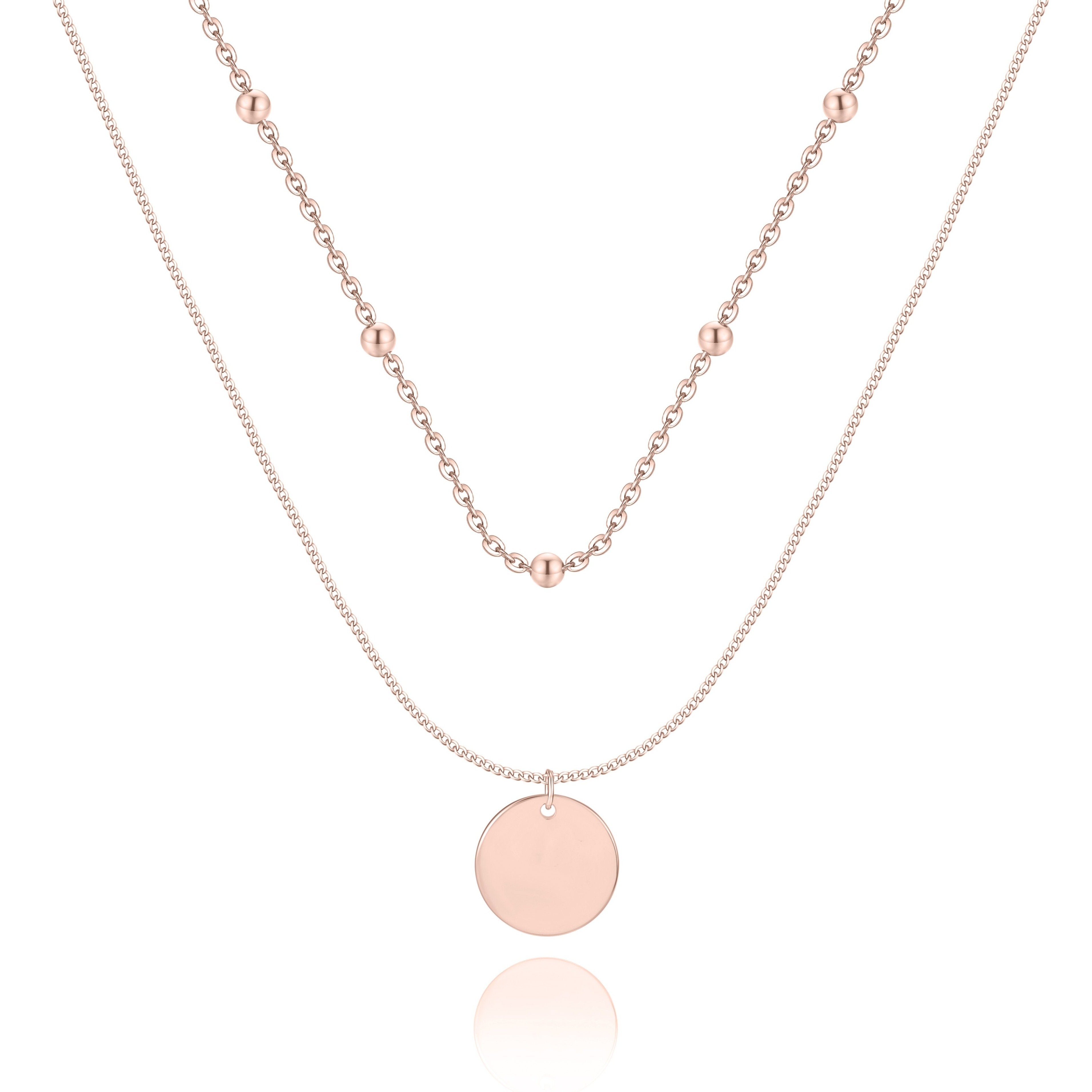 Collier "Petite Marie" ~ Or/Rose/Argent