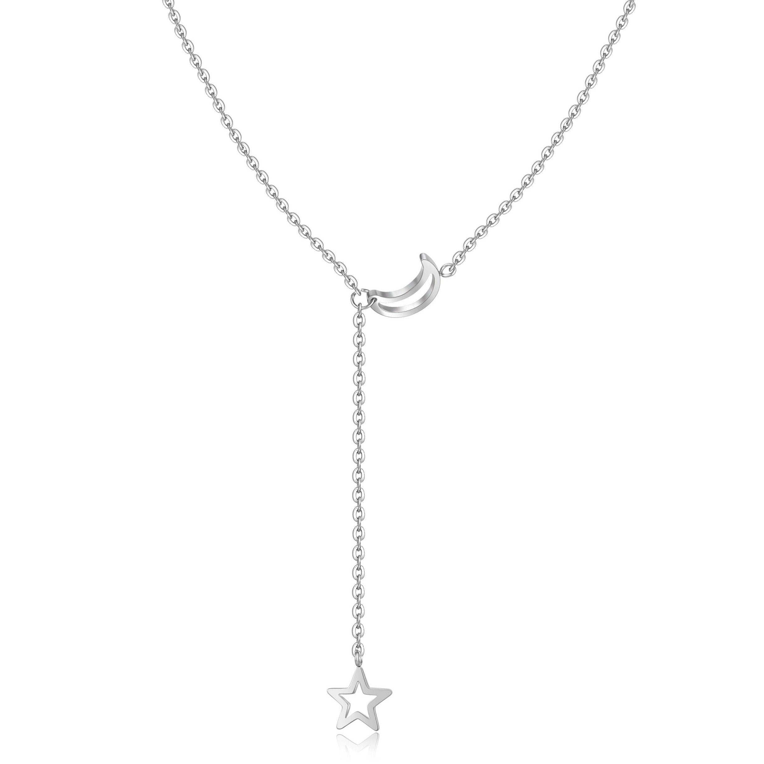 Collier "Ciel" ~ Or / Argent / Rose