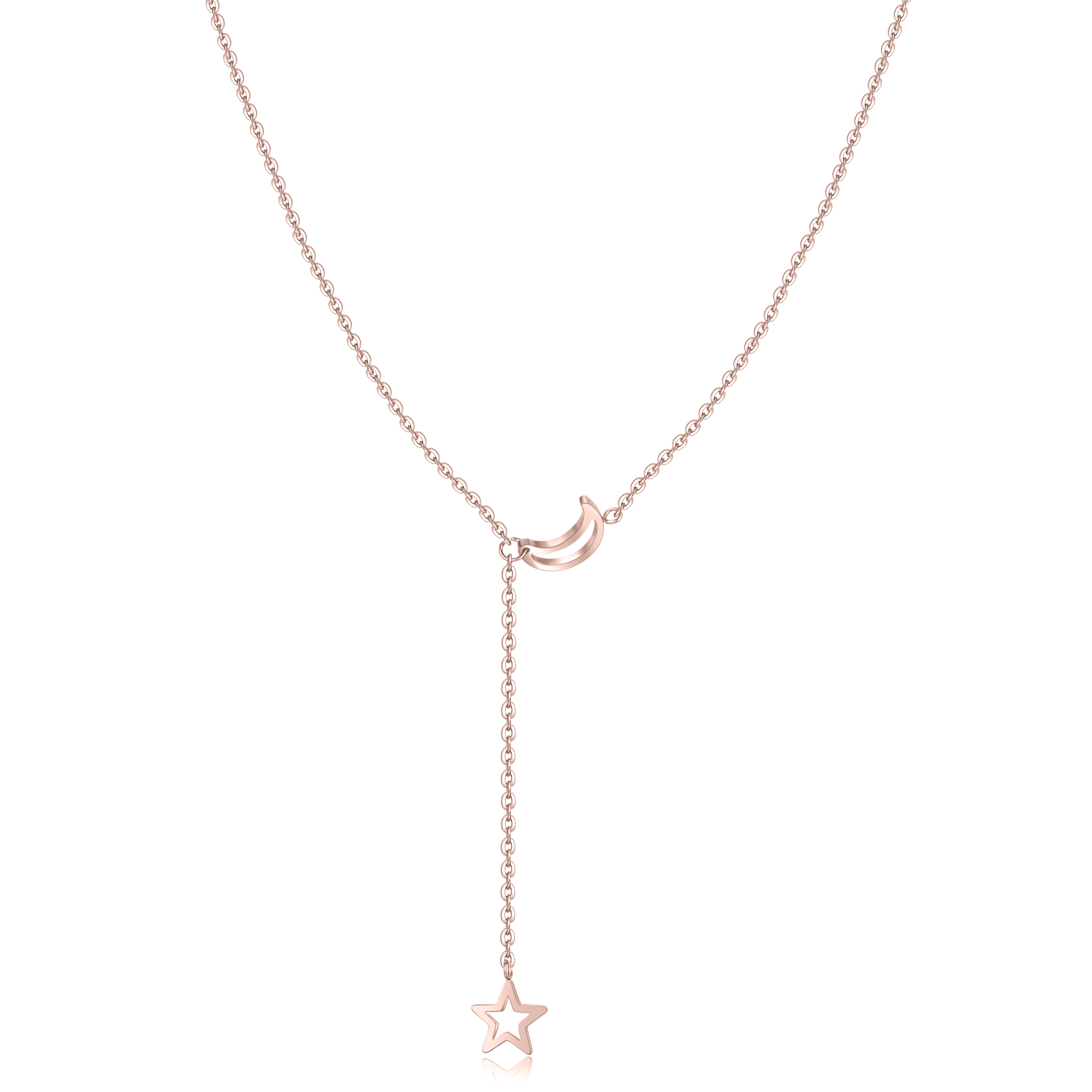 Collier "Ciel" ~ Or / Argent / Rose