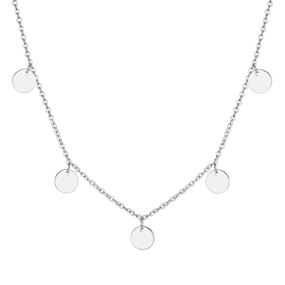 Collier "Cercles" ~ Argent Sterling