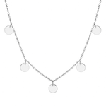 Charger l&#39;image dans la galerie, Collier &quot;Cercles&quot; ~ Argent Sterling
