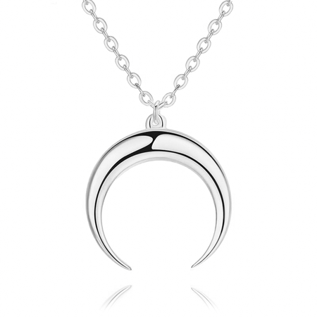 Collier "Moon" ~ Argent Sterling
