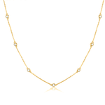 Charger l&#39;image dans la galerie, Collier &quot;Diamants&quot; ~ Argent Sterling

