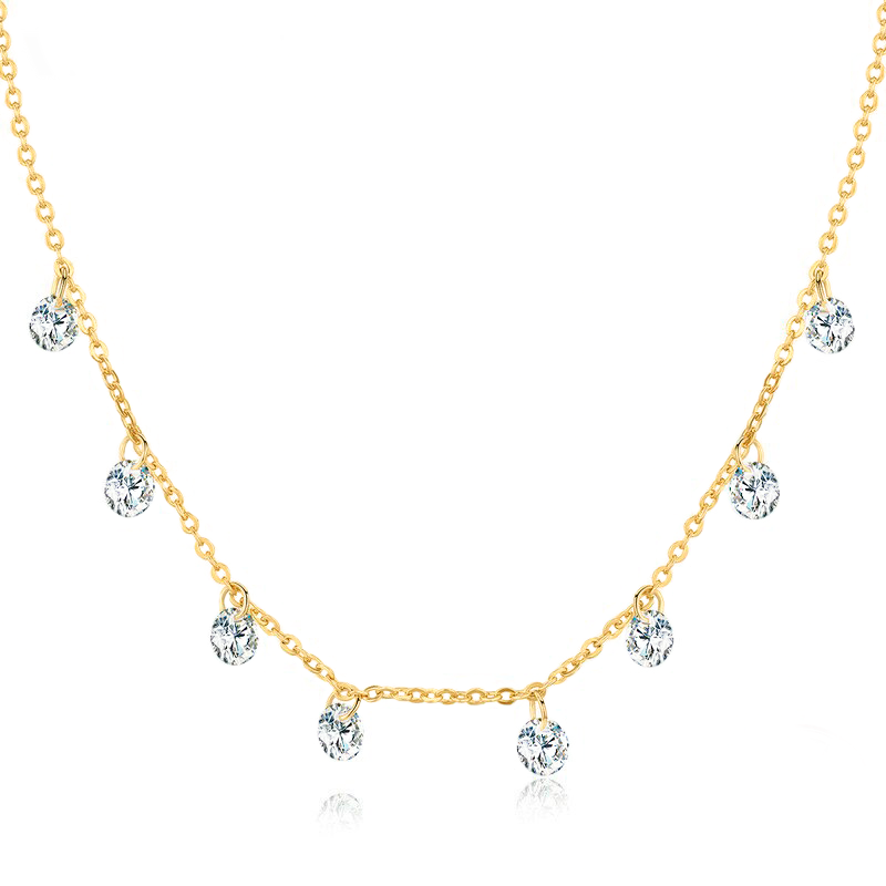 Collier "Little Stones" ~ Argent Sterling