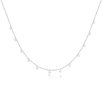 Charger l&#39;image dans la galerie, Collier &quot;Little Drops&quot; ~ Argent Sterling
