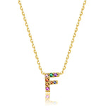 Charger l&#39;image dans la galerie, Collier &quot;Shiny Initiale&quot; ~ Argent Sterling
