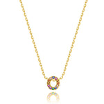 Charger l&#39;image dans la galerie, Collier &quot;Shiny Initiale&quot; ~ Argent Sterling
