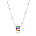 Charger l&#39;image dans la galerie, Collier &quot;Shiny Initiale&quot; ~ Argent Sterling

