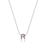Charger l&#39;image dans la galerie, Collier &quot;Shiny Initiale&quot; ~ Argent Sterling
