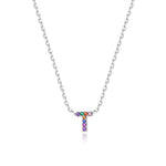 Charger l&#39;image dans la galerie, Collier &quot;Shiny Initiale&quot; ~ Argent Sterling

