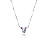 Charger l&#39;image dans la galerie, Collier &quot;Shiny Initiale&quot; ~ Argent Sterling
