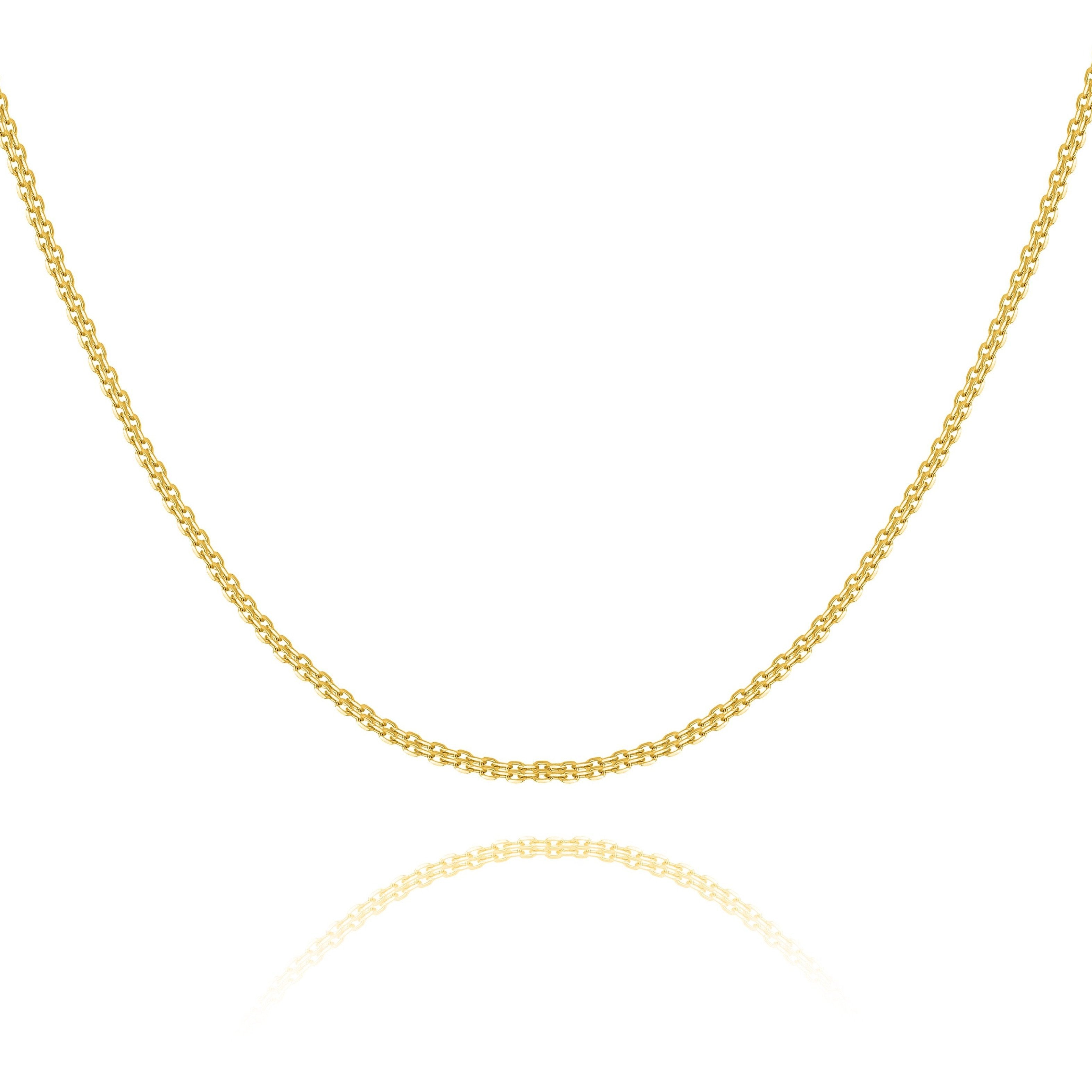 Chaîne "Double" ~ Argent/Or