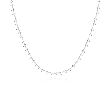 Collier "White Night" ~ Or / Argent