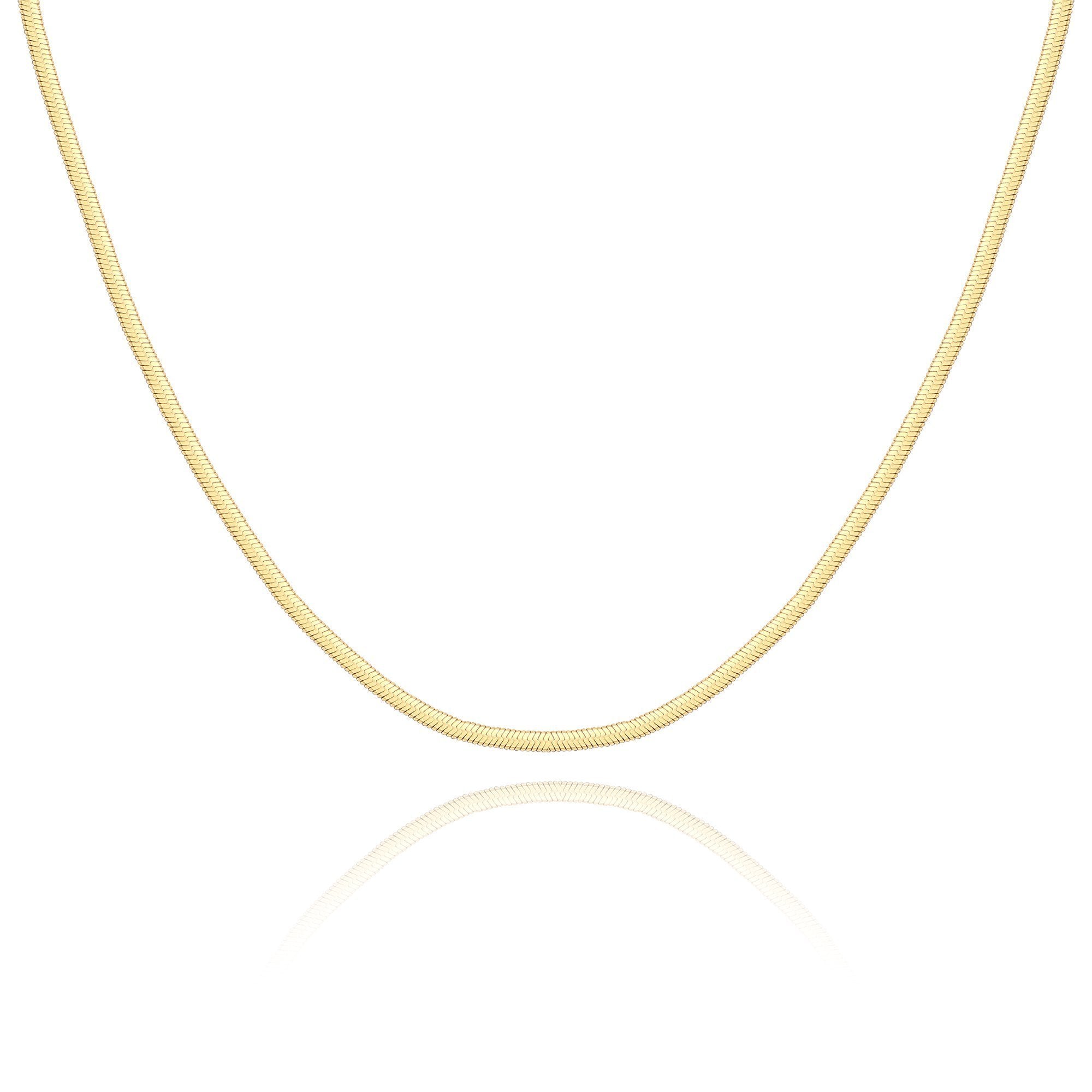 Collier "Taylor 3MM" ~ Or / Argent