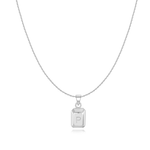 Charger l&#39;image dans la galerie, Collier &quot;Lingot Initiale&quot; ~ Argent Sterling
