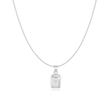 Charger l&#39;image dans la galerie, Collier &quot;Lingot Initiale&quot; ~ Argent Sterling
