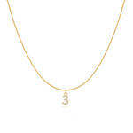 Charger l&#39;image dans la galerie, Collier &quot;Little Numéro&quot; ~ Argent Sterling
