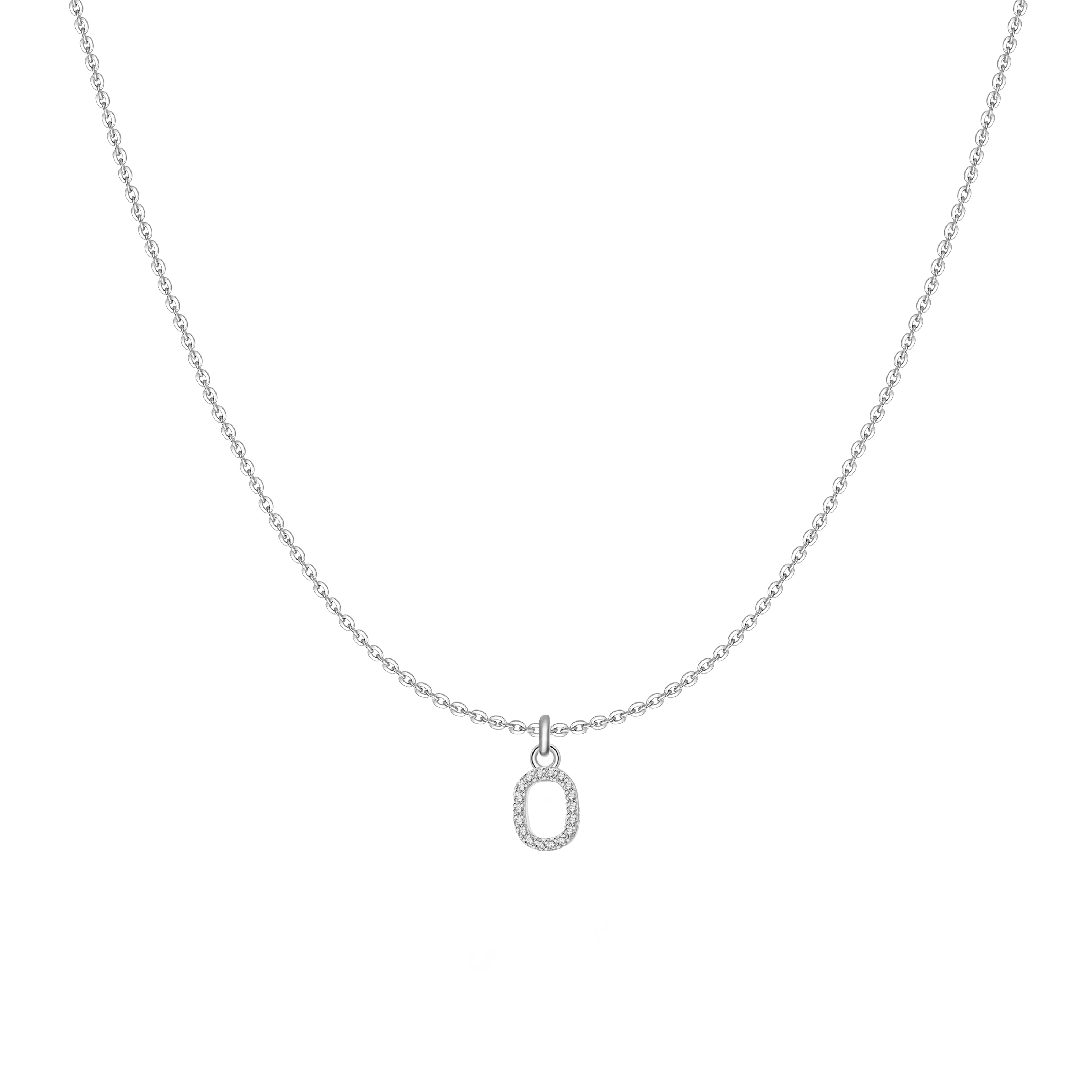 Collier "Little Numéro" ~ Argent Sterling