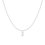 Charger l&#39;image dans la galerie, Collier &quot;Little Numéro&quot; ~ Argent Sterling
